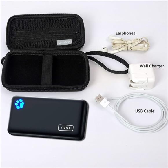 MGZNMTY Portable Hard Travel Case for INIU Portable Charger 10000mAh Power Bank - Picture 2 of 8